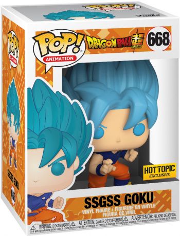 Figurine Funko Pop Dragon Ball Super #668 SSGSS Goku (DBS)