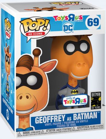 Figurine Funko Pop Icônes de Pub #69 Geoffrey en Batman