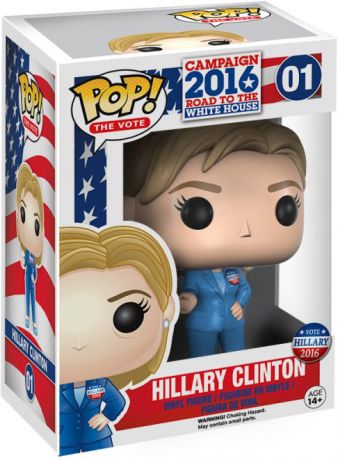Figurine Funko Pop Personnalités Publiques #01 Hillary Clinton