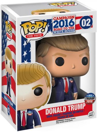 Figurine Funko Pop Personnalités Publiques #02 Donald Trump