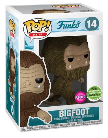 Figurine Funko Pop Mythes et Légendes #14 Bigfoot - Floqué