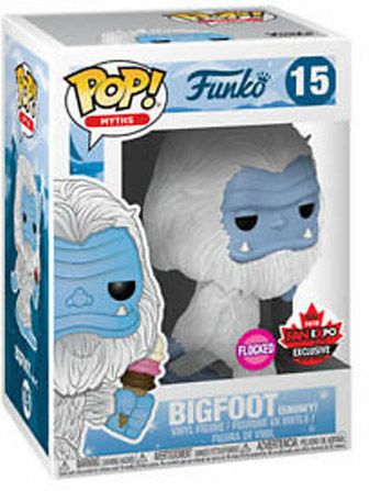 Figurine Funko Pop Mythes et Légendes #15 Bigfoot - Floqué