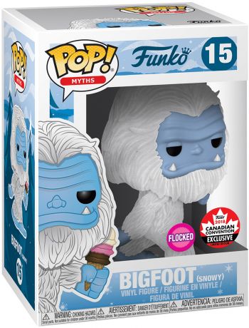 Figurine Funko Pop Mythes et Légendes #15 Bigfoot - Floqué
