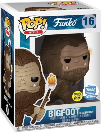 Figurine Funko Pop Mythes et Légendes #16 Bigfoot avec Marshmallow 