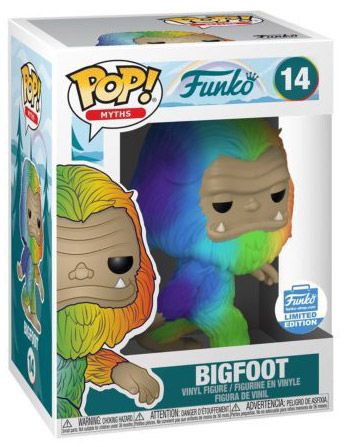 Figurine Funko Pop Mythes et Légendes #14 Bigfoot Arc-en-ciel 