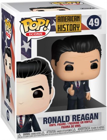 Figurine Funko Pop Personnalités Publiques #49 Ronald Reagan
