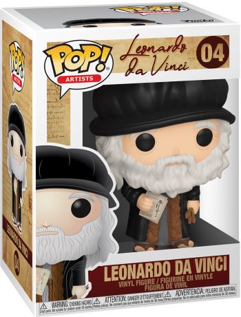 Figurine Funko Pop Personnalités Publiques #04 Leonardo De Vinci