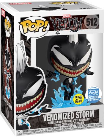 Figurine Funko Pop Venom [Marvel] #512 Tornade Venomisée - Brillant dans le noir
