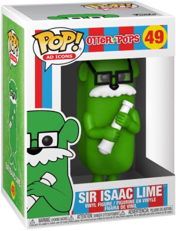 Figurine Funko Pop Otter Pops #49 Sir Isaac Citron Vert