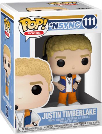 Figurine Funko Pop NSYNC #111 Justin Timberlake