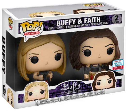 Figurine Funko Pop Buffy contre les vampires Buffy & Faith - 2 Pack