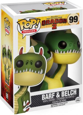 Figurine Funko Pop Dragons #99 Prout et Pète