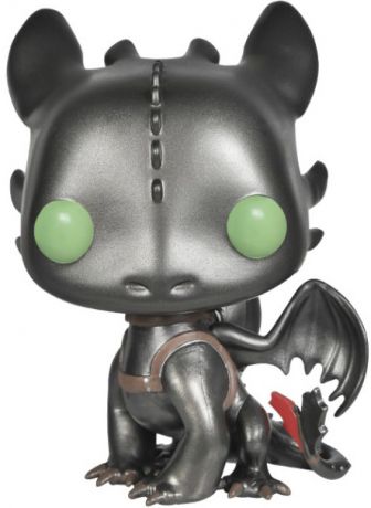 Figurine Funko Pop Dragons #100 Krokmou - Métallique