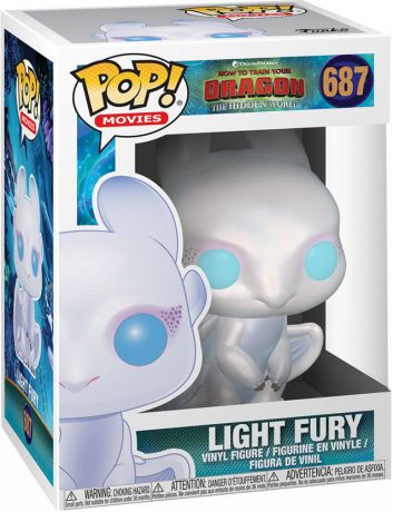 Figurine Funko Pop Dragons #687 Light Fury