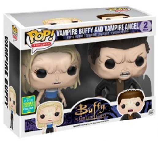 Figurine Funko Pop Buffy contre les vampires Vampire Buffy & Vampire Angel - 2 Pack