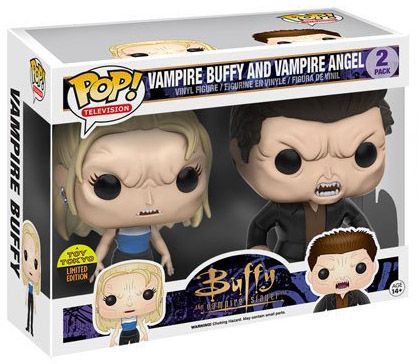 Figurine Funko Pop Buffy contre les vampires Vampire Buffy & Vampire Angel - 2 Pack