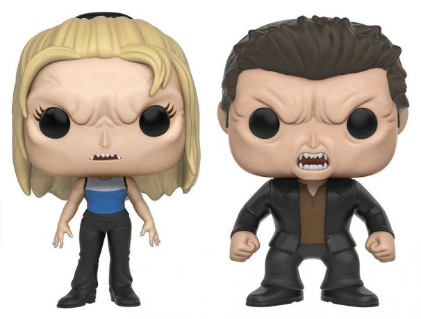 Figurine Funko Pop Buffy contre les vampires Vampire Buffy & Vampire Angel - 2 Pack