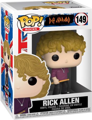 Figurine Funko Pop Def Leppard #149 Rick Allen