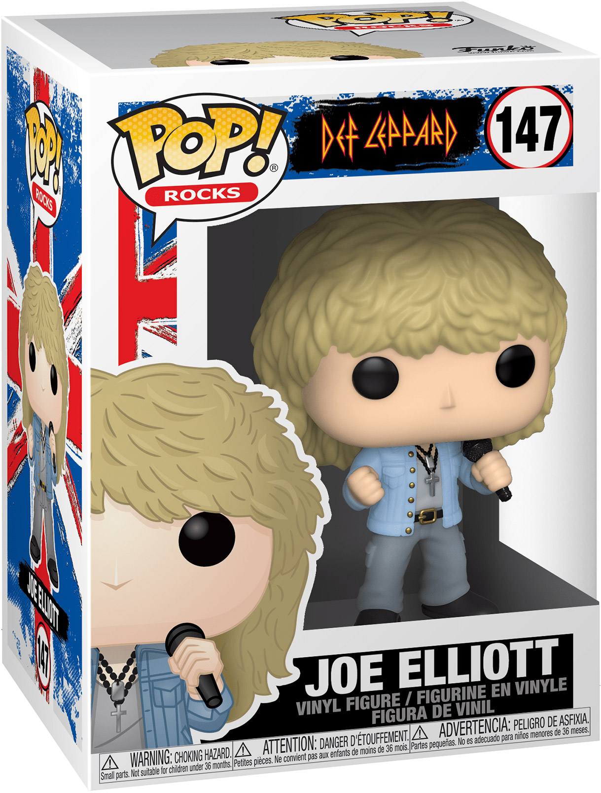 Figurine pop def leppard 147 pas cher joe elliott