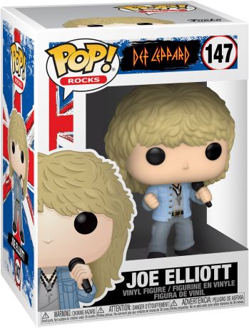 Figurine Funko Pop Def Leppard #147 Joe Elliott