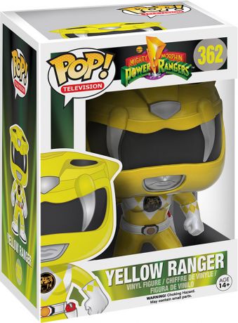 Figurine Funko Pop Power Rangers #362 Ranger Jaune