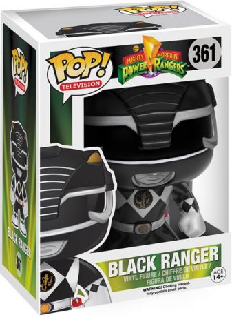 Figurine Funko Pop Power Rangers #361 Ranger Noir