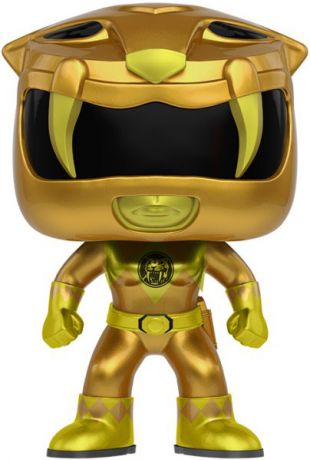 Figurine Funko Pop Power Rangers #362 Ranger Jaune - Gold