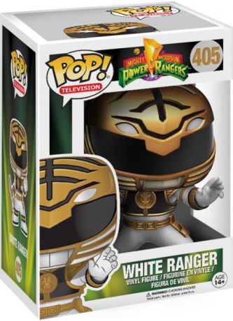 Figurine Funko Pop Power Rangers #405 Ranger Blanc