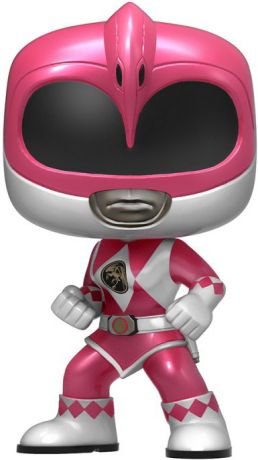 Figurine Funko Pop Power Rangers #407 Ranger Rose - Métallique