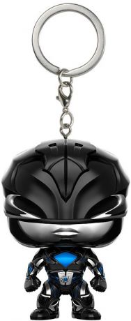 Figurine Funko Pop Power Rangers Ranger Noir - Porte-clés