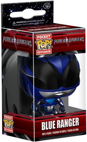 Figurine Funko Pop Power Rangers Ranger Bleu - Porte-clés