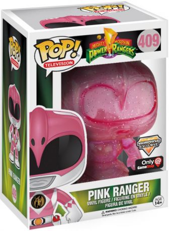 Figurine Funko Pop Power Rangers #409 Ranger Rose - Translucide