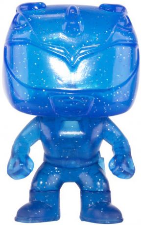 Figurine Funko Pop Power Rangers #410 Ranger Bleu - Translucide