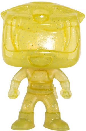 Figurine Funko Pop Power Rangers #413 Ranger Jaune - Translucide