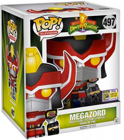 Figurine Funko Pop Power Rangers #497 Megazord - 15 cm