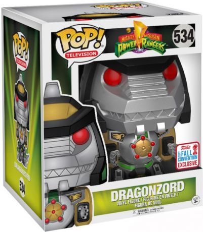 Figurine Funko Pop Power Rangers #534 Dragonzord - 15 cm