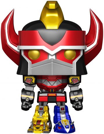 Figurine Funko Pop Power Rangers #497 Megazord - Métallique & 15 cm
