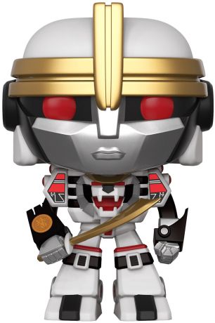 Figurine Funko Pop Power Rangers #668 Tigerzord Blanc - 15 cm