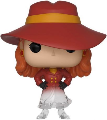 Figurine Funko Pop Carmen Sandiego #662 Carmen Sandiego - Translucide