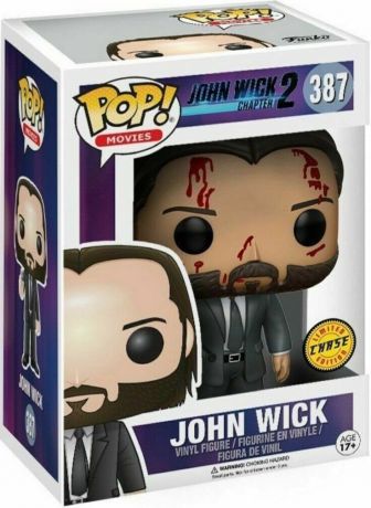 Figurine Funko Pop John Wick #387 John Wick (Ensanglanté) [Chase]