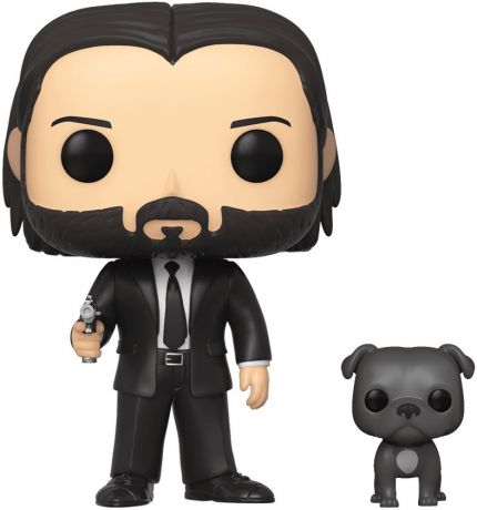 Figurine Funko Pop John Wick #580 John Wick avec son Chien