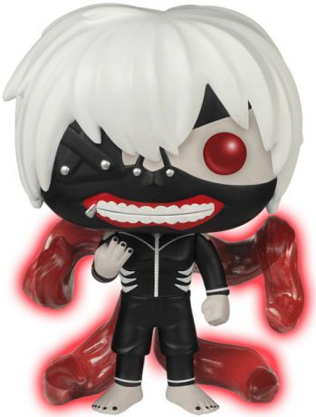 Figurine Funko Pop Tokyo Ghoul #61 Ken Kaneki - Brillant dans le noir