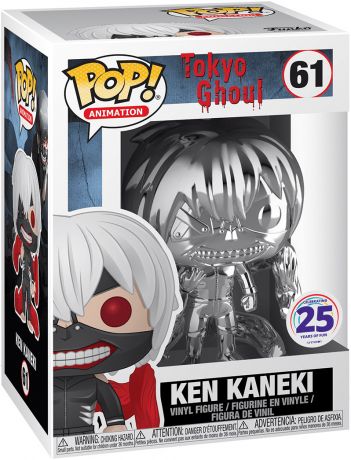 Figurine Funko Pop Tokyo Ghoul #61 Ken Kaneki - Chromé