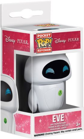 Figurine Funko Pop WALL-E [Disney] #00 Eve - Porte-clés