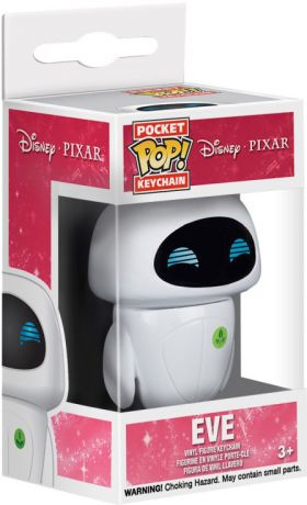 Figurine Funko Pop WALL-E [Disney] Eve - Porte-clés