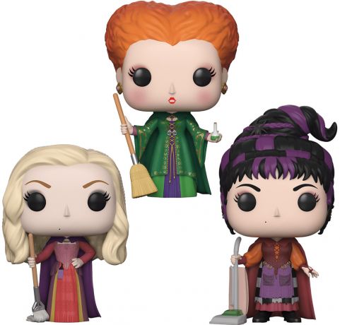 Figurine Funko Pop Hocus Pocus [Disney] Les Sœurs Sanderson - 3 pack