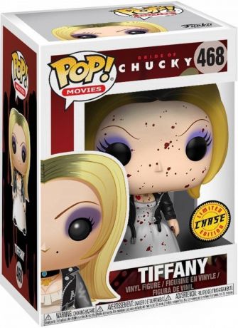 Figurine Funko Pop Chucky #468 Tiffany Valentine-Ray - Ensanglanté [Chase]