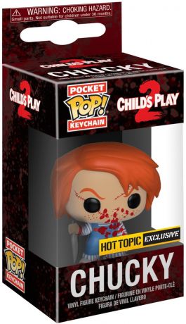 Figurine Funko Pop Chucky Chucky - Ensanglanté & Porte-clés