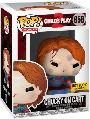 Figurine Funko Pop Chucky #658 Chucky sur Chariot