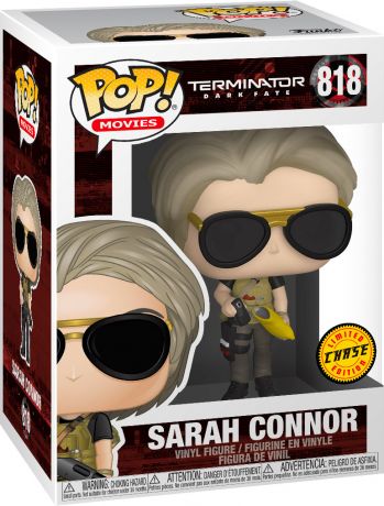 Figurine Funko Pop Terminator : Dark Fate #818 Sarah Connor [Chase]